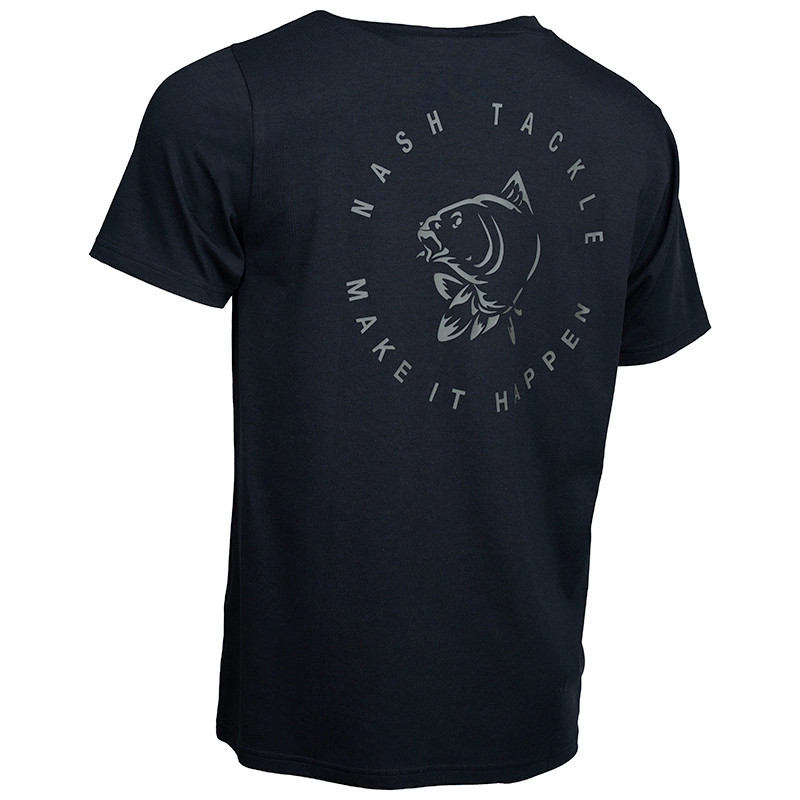 Nash Make It Happen Carp Logo T-Shirt Black
